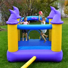 bounce house basketball hoop