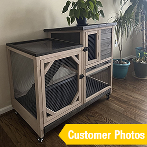 indoor rabbit hutch