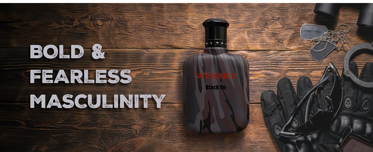 whisky black op eau de toilette for men fragrance