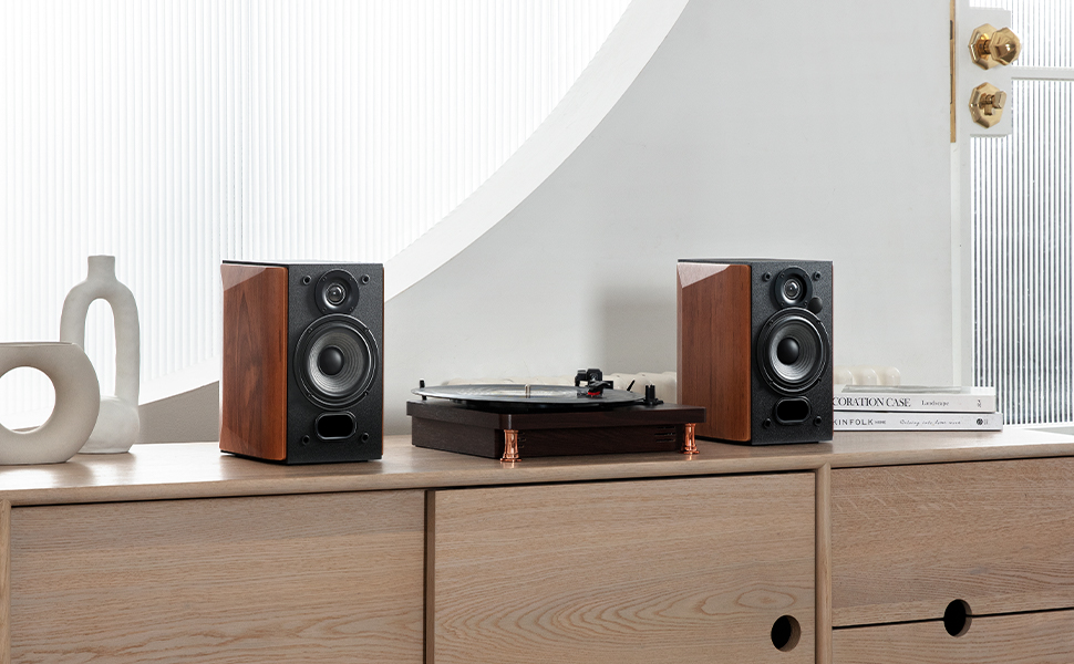 Edifier R1380DB Active Bluetooth Bookshelf Speakers - Optical/Coaxial Input