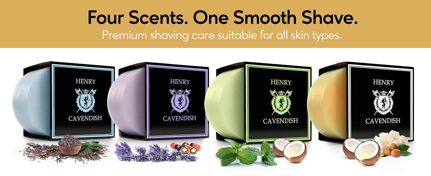 razor blade smooth glide shea butter shaving soap bar puck for moisturizing sensitive skin care