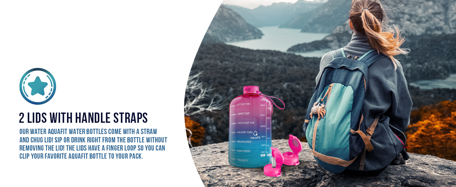 BPA Free Water Bottle water bottle with strap