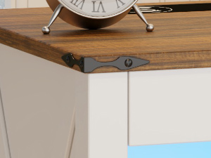 night stand with gun drawer for gun safe