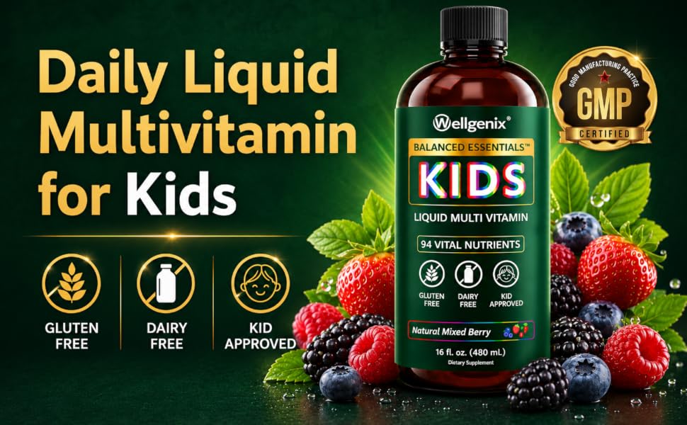 daily liquid multivitamin for Kids