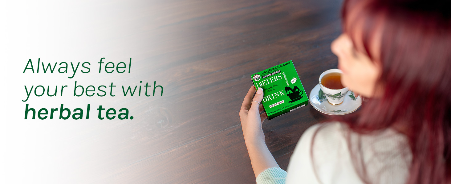 Alwayss fee your best with herbal tea.