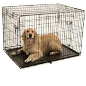 Petmate "ProValu" Wire Dog Crate, Two Doors, Precision Lock System, 6 Sizes