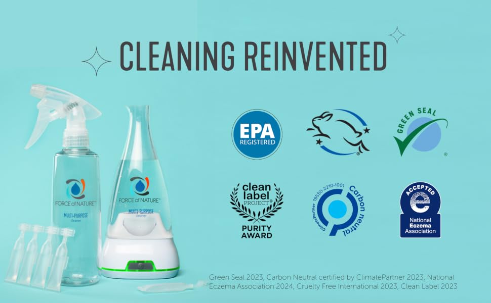 Force of Nature is cleaning reinvented