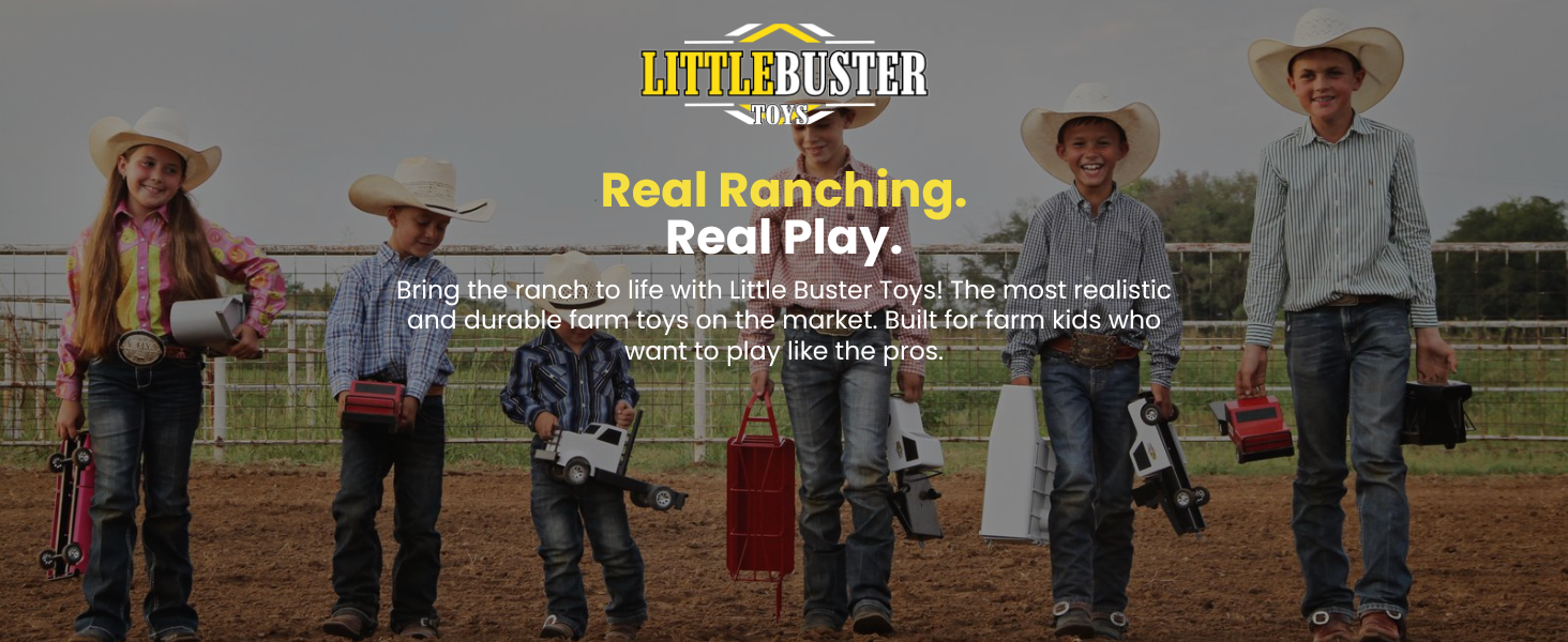 Little Buster Toys Real Ranching Real Play