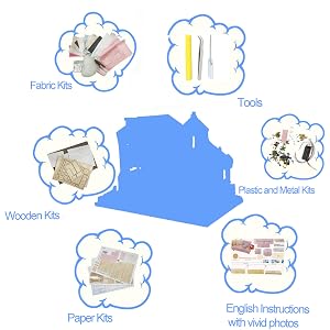 miniature house kit