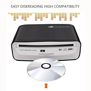 External CD player for car