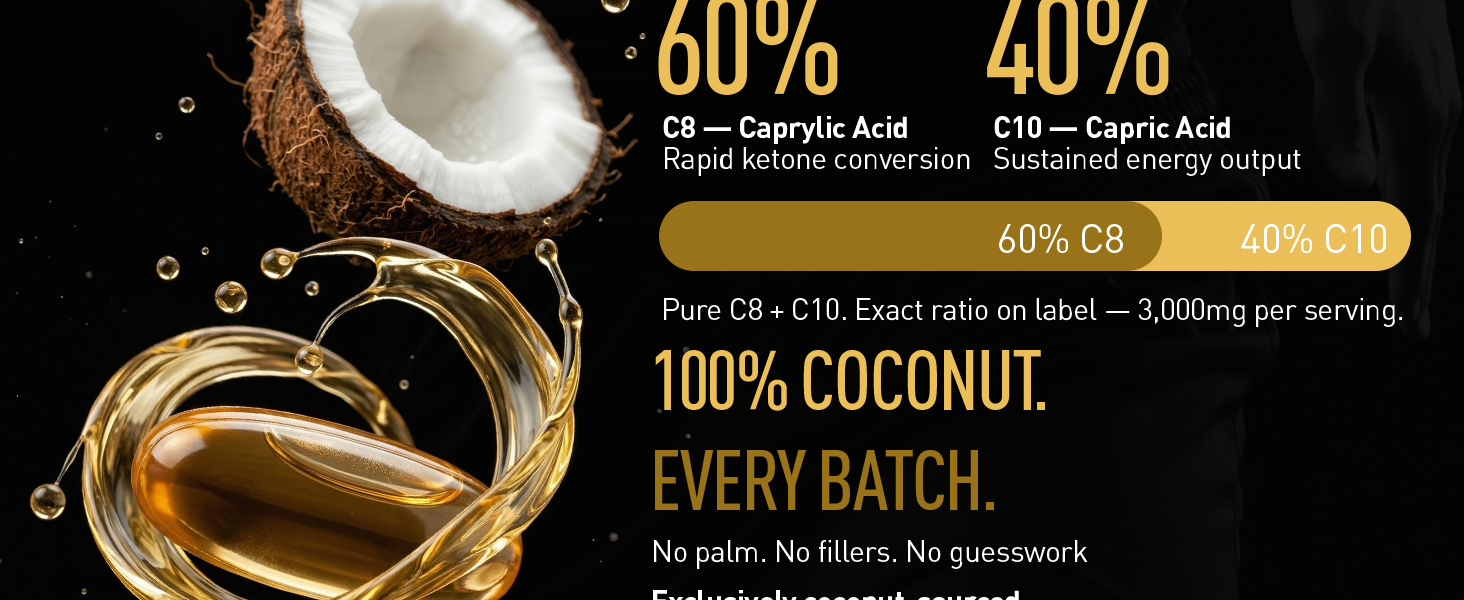 closeup of mct oil softgel capsules smooth texture easy to take daily keto supplement