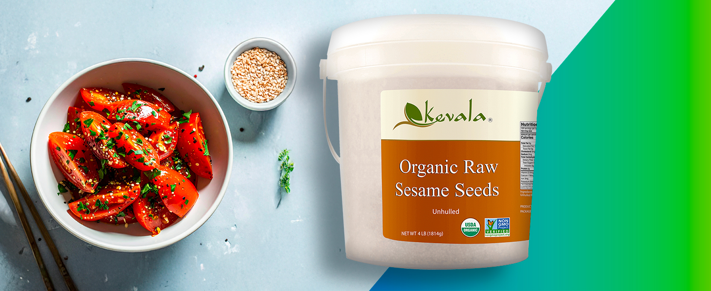 kevala raw sesame seeds