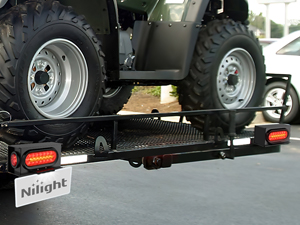 6inch oval trailer light steel box housing kit 2inch round marker light