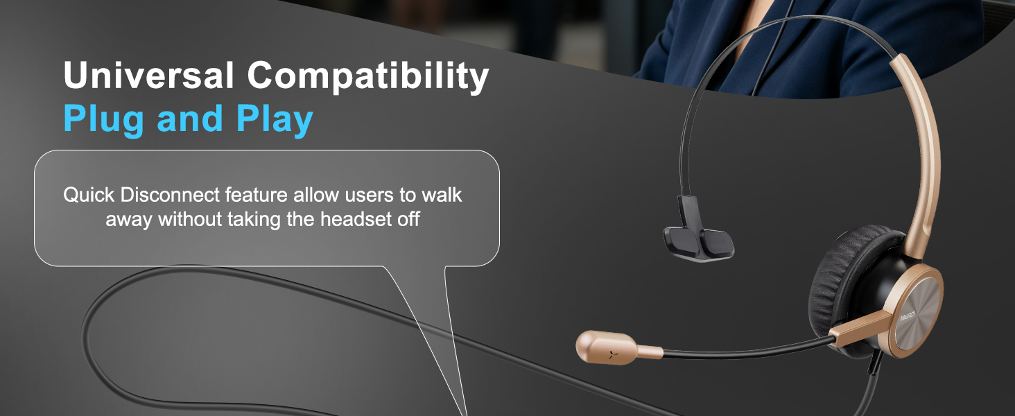telephone headsets for office phones