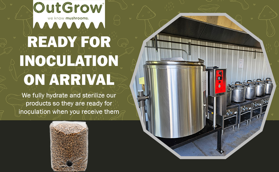 two pound rye bag next to sterilization equipment