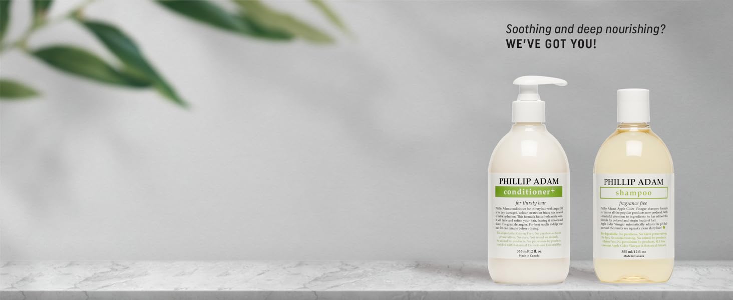 fragrance free shampoo and thirsty hair conditioner