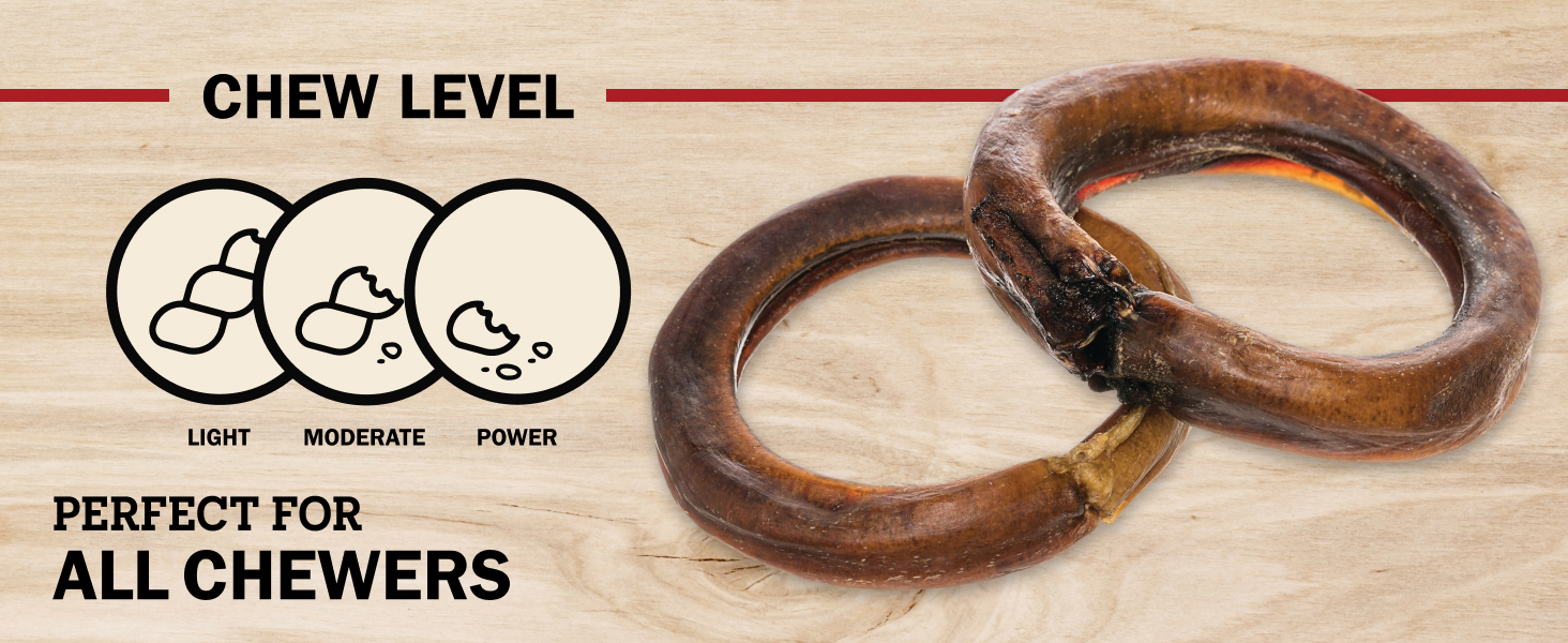perfect for light chewers, heavy chewers, moderate chewers