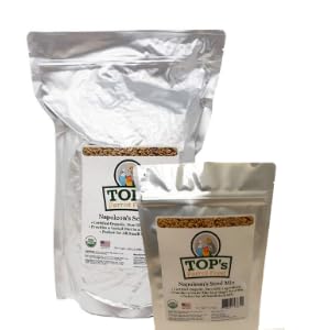 parrot food healthy nutritional seed grains soak dry feeding birds small large medium chew bowl cage