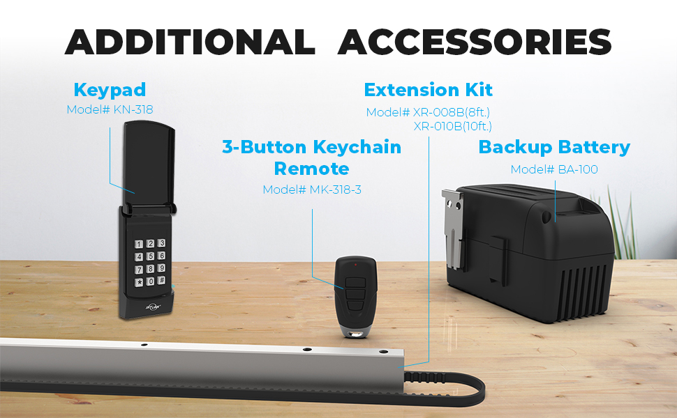 additional accessories