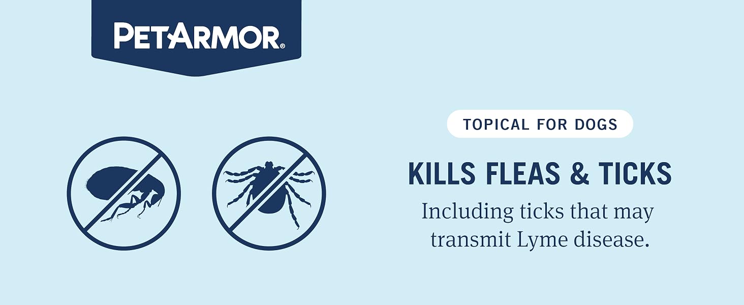 flea and tick topical for dogs
