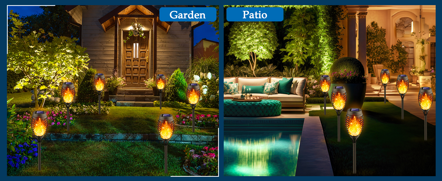 solar garden lights
