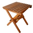 small table pangean wood garden camping fire side patio lawn backyard decor event glamping
