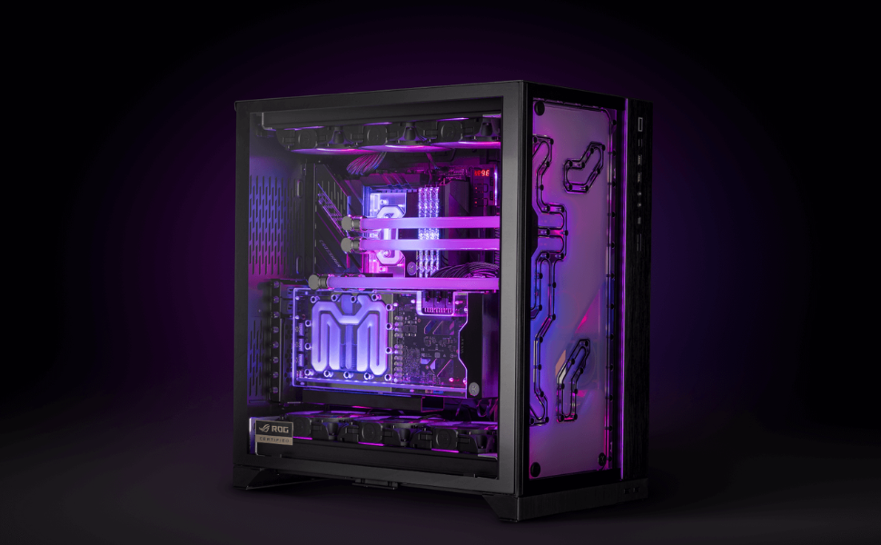EK Water Blocks custom loop Gaming PC