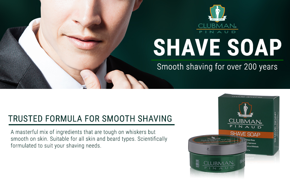 Clubman Pinaud Shave Soap 2 oz