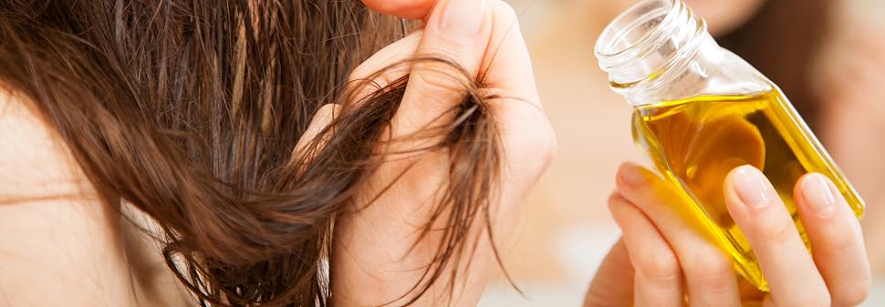 pure unrefined cold pressed extra virgin yellow oil for hair care