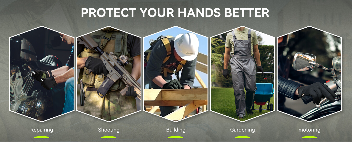 Ideal for riding, motorcycle, working, yard work, training, weight lifting, tactical,fishing, hiking