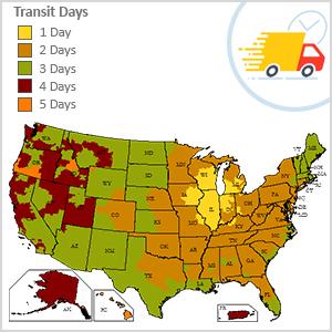 ups map