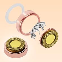 Replacement Heads for Finishing Touch Flawless Facial Hair Removal Shaver for Women, Rose Gold