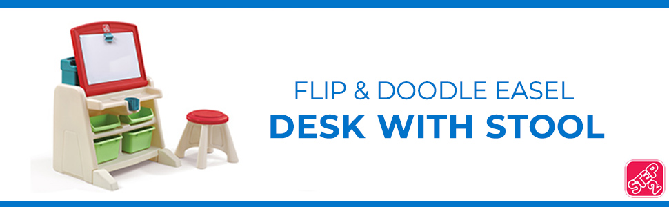 flip and doodle easel desk with stool