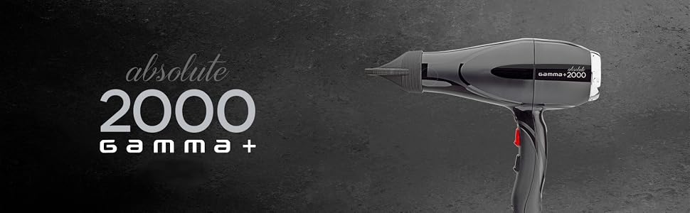 gamma+ absolute 2000 professional hair dryer