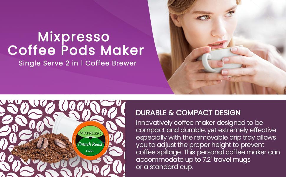 Mixpresso coffe pods machine