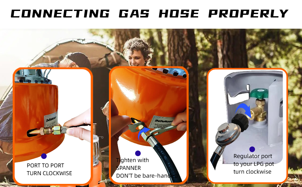 propane space heater and cooker