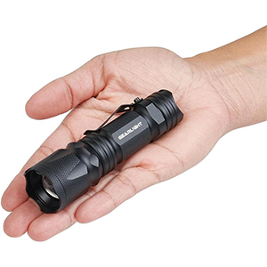 2 Bright Small Tactical Flashlights High Lumens Pocket Clip for Camping, Outdoor &amp; Emergency Use 
