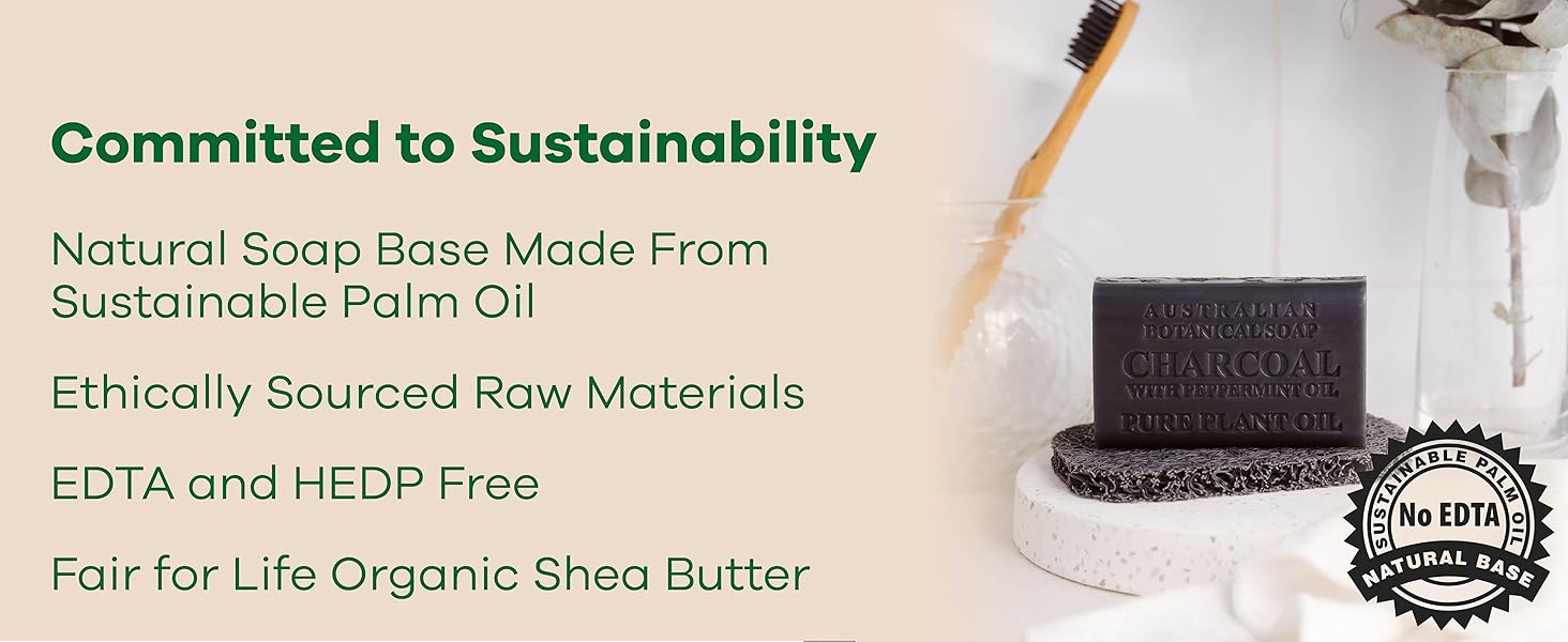 african black soap activated charcoal peppermint lavender bar men women mint face shower body wash