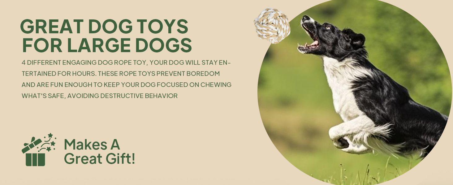 rope toys for dogs