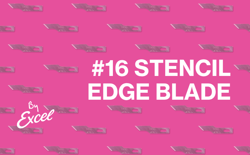 stencil edge blades, precision cutting blades, carbon steel blades