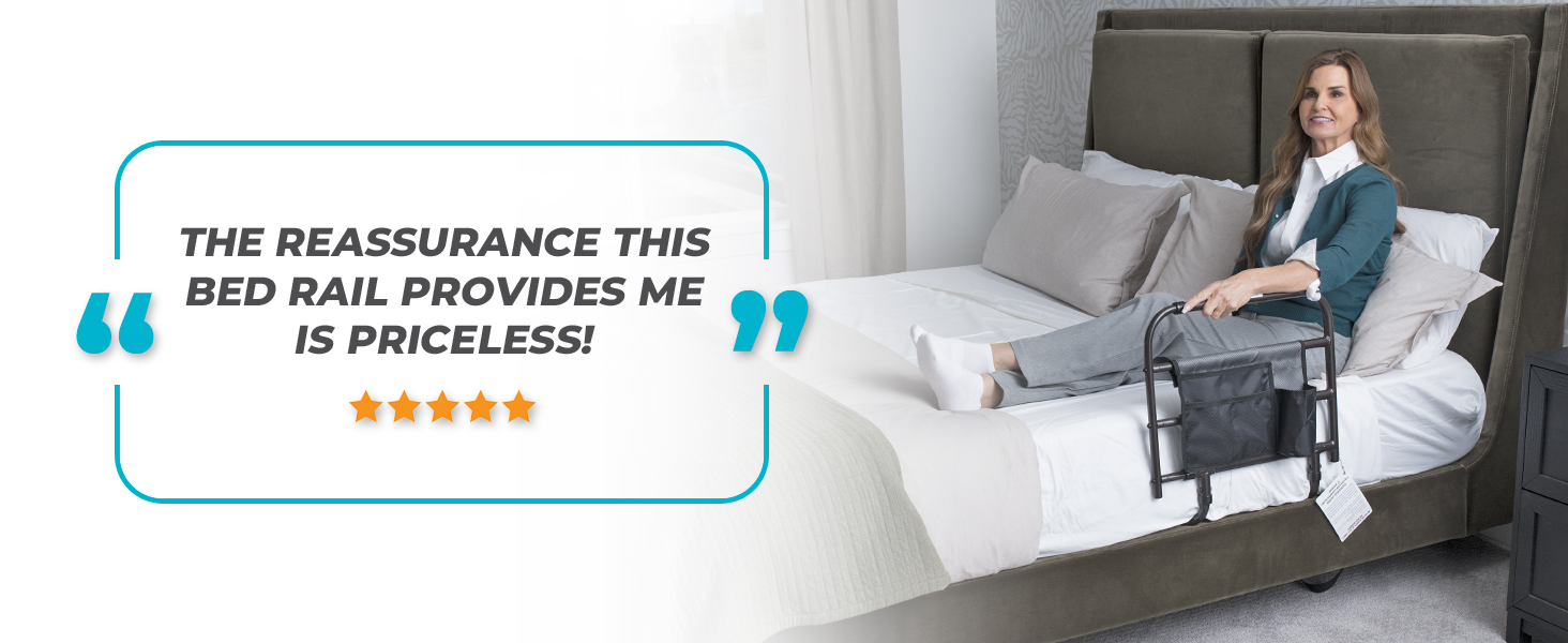 wonder ez adjust bed rail