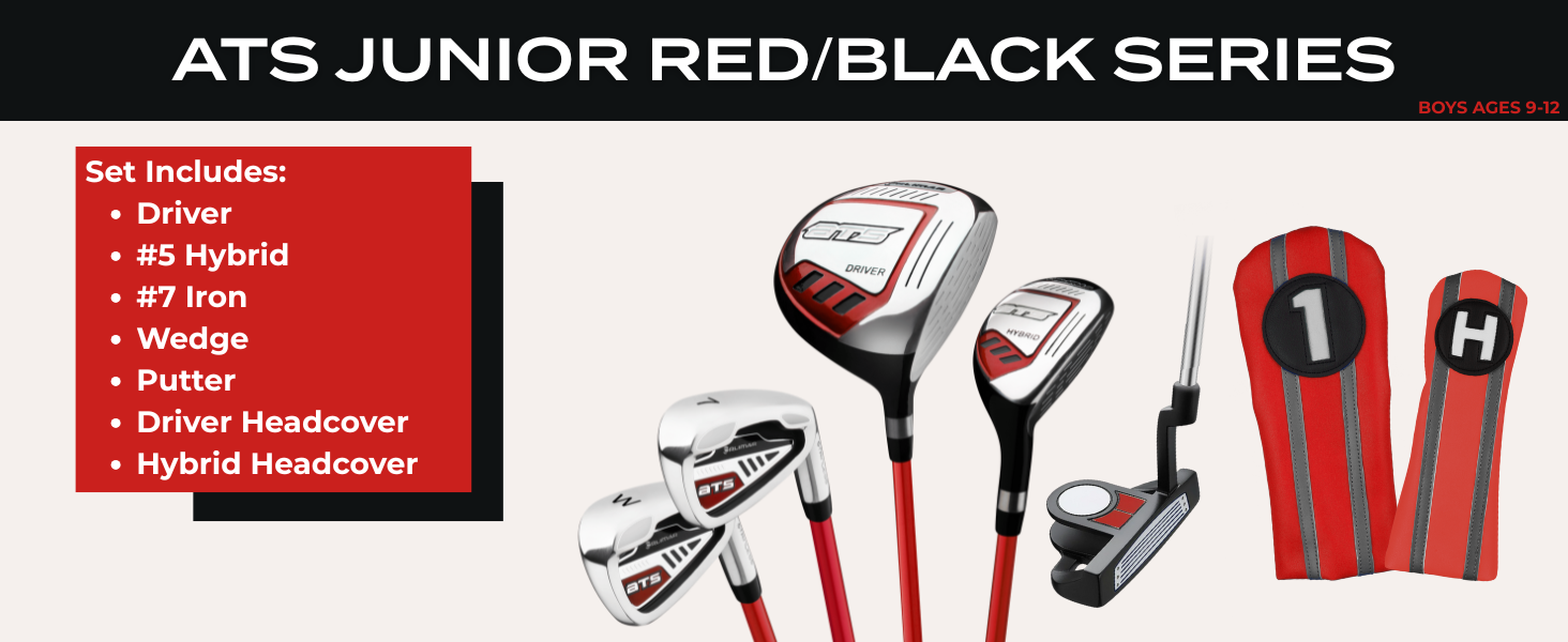 ATS Junior Red/Black Set