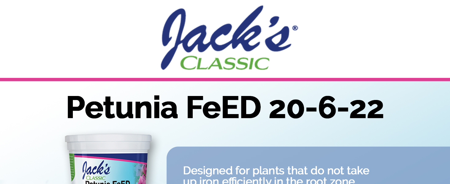 Jack's Classic Petunia FeED Top