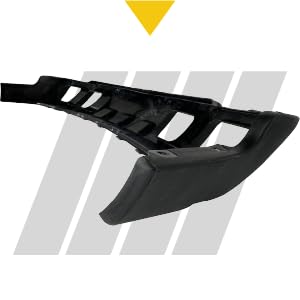 Textured, Black Front Lower Bumper Air Deflector