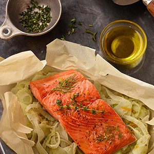 Herbed Salmon and Fennel