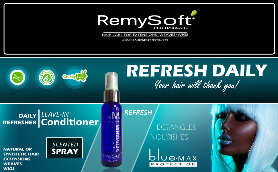 remysoft wig hair extension shampoo low lather