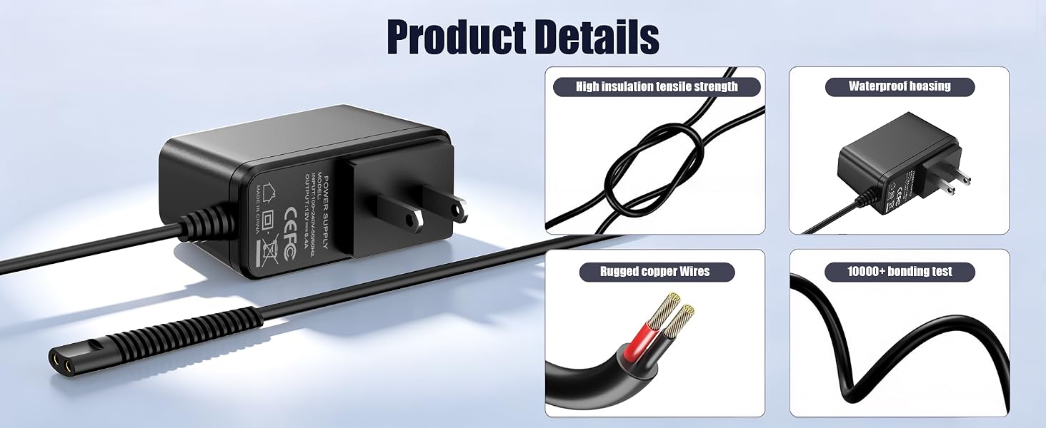 Braun shaver charger replacemnent