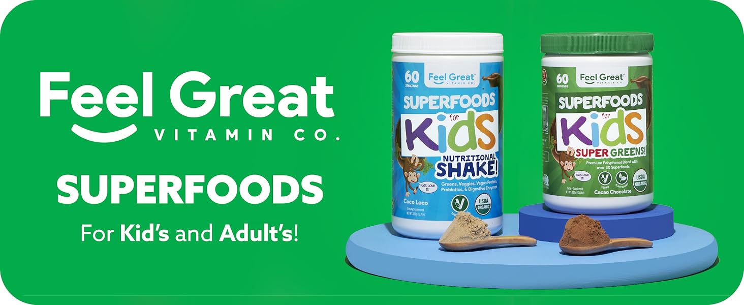kids superfood powder
