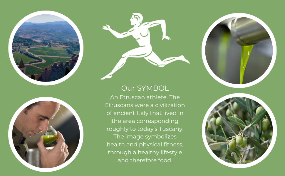 Frescobaldi Symbol An Etruscan athlete.