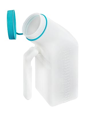 35 oz Male Urinal Bottle- Durable Plastic Urinal Bottle - Portable Urinal Bottle - Urinal Bottle